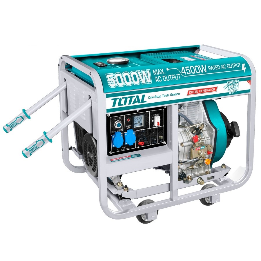 Дизельний електрогенератор Total TP450001, 1 фаза (220-240В) 4,5 кВт